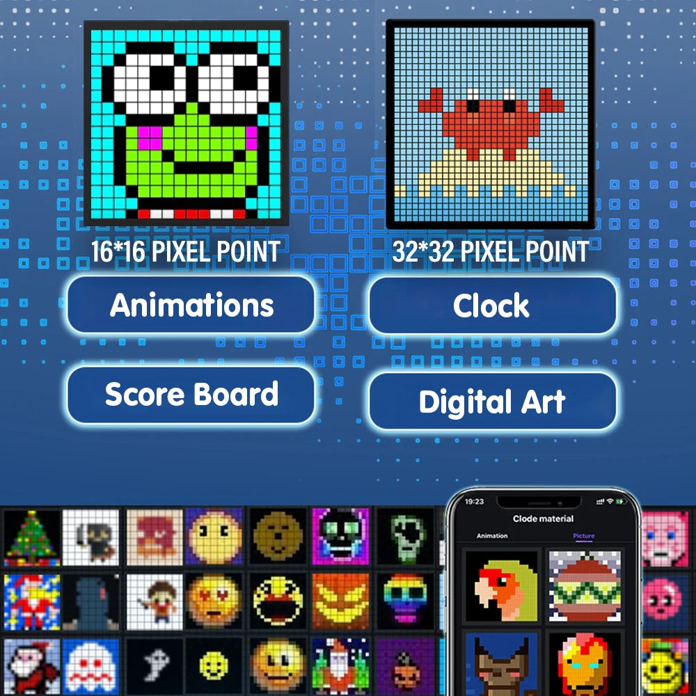 ZenPixel Art Display